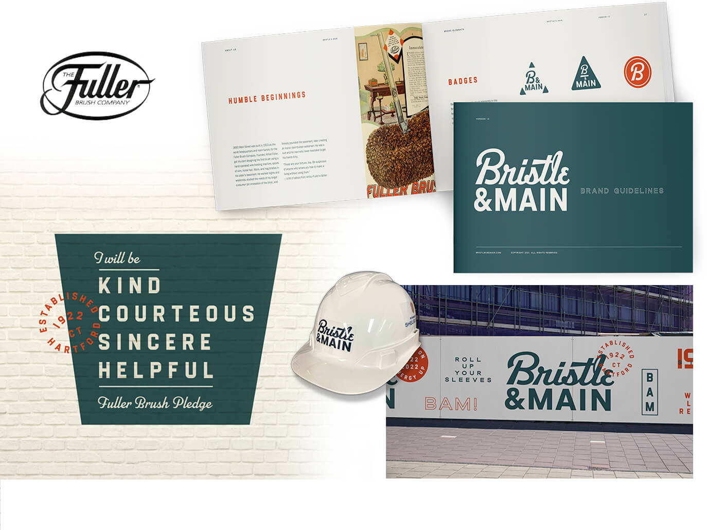 Bristle & Main Brand Identity