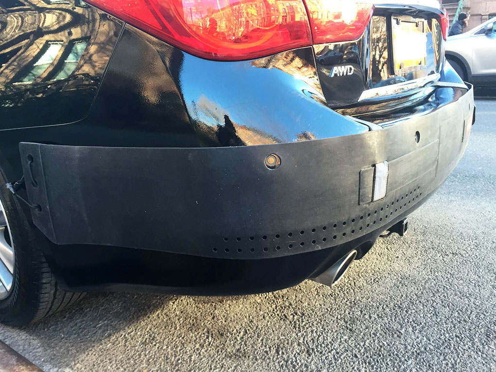 Bumperduo Back Bumper Protector for Infiniti Q50